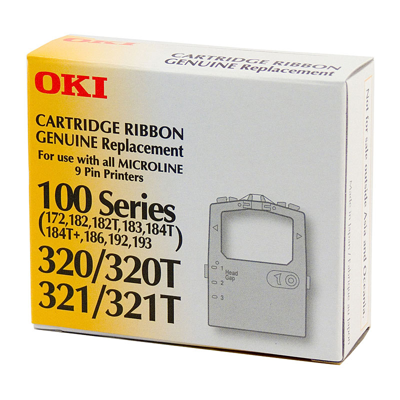 V177-D-O100R_uc__39877_1 OKI Ribbon 100/320 Series - Image 1