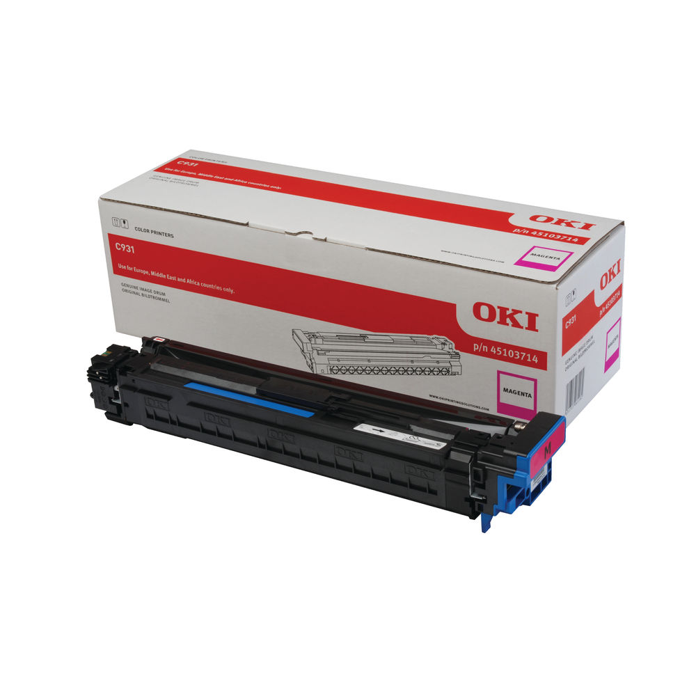 V177-D-O911M-911m__14833-00 OKI C911 Magenta Toner - Image 1