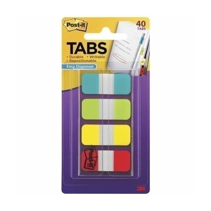V177-D-PI676ALYR-70874-00 POST-IT Tab 15mm 676-ALYR Pk40 Bx6 - Image 1
