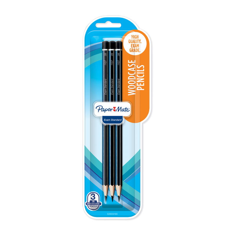V177-D-PMS20032165-34644-00 PAPER MATE 2B Woodcase Pencil Pack 3 Box of 12 - Image 1