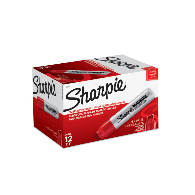 V177-D-SH44002_SH44002__84170_1 SHARPIE Magnum PermMark 44 Red Box of 12 - Image 1
