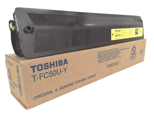 V177-D-TFC505Y-505y__21890-00 TOSHIBA TFC505 Toner Yellow - Image 1