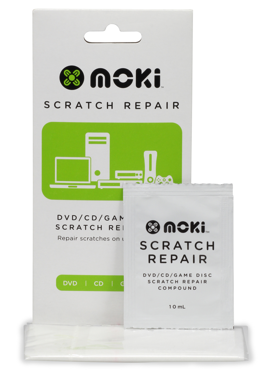 V177-FSR01-MOKI_SCRATCH_REPAIR_PACK_FSR01__35623-00 MOKI Scratch Repair - DVD/CD/Game Disc Scratch Repair Kit - Image 1