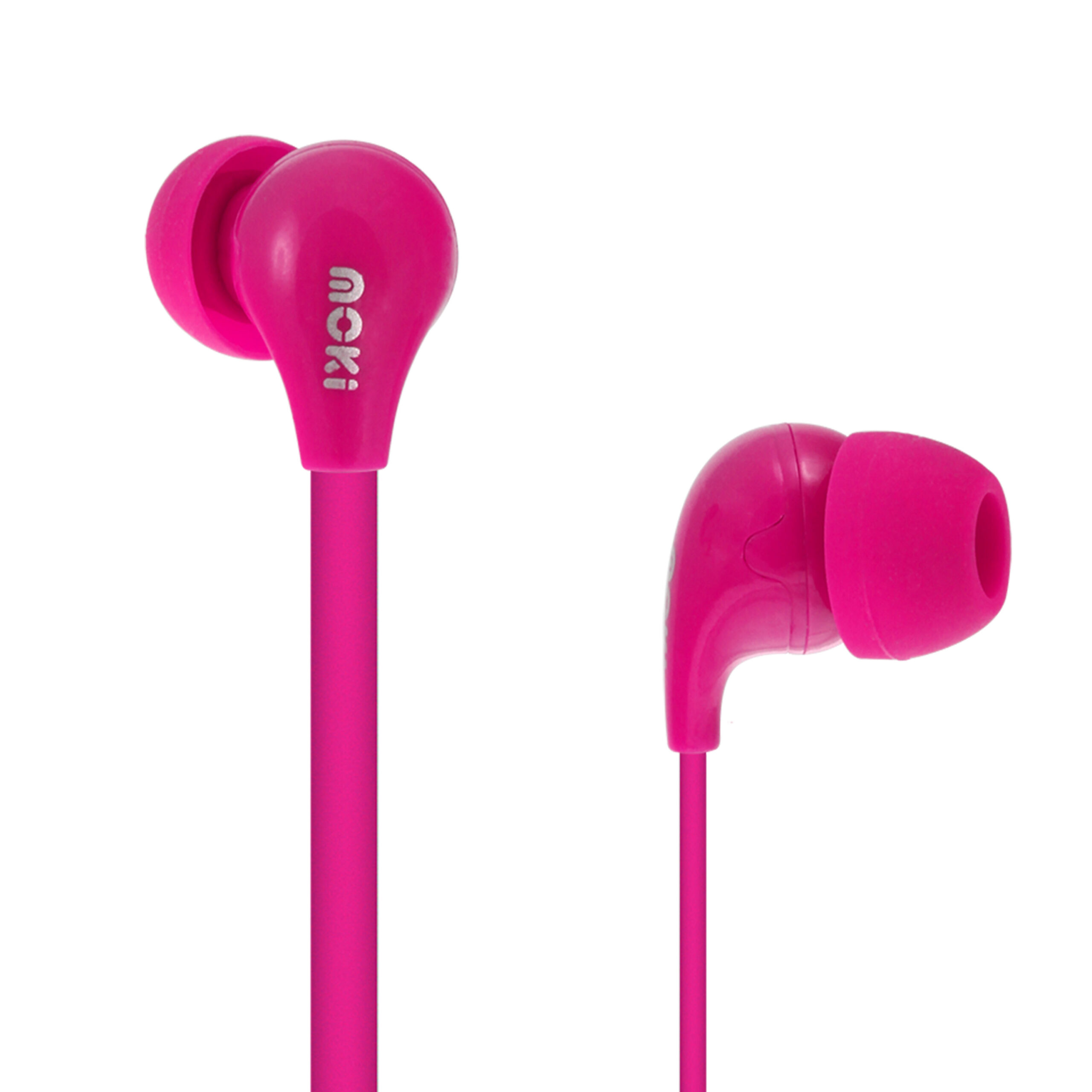 V177-HP45P-ACC-HP45P-00__64430-00 MOKI 45 Degree Comfort Buds - Pink - Image 1