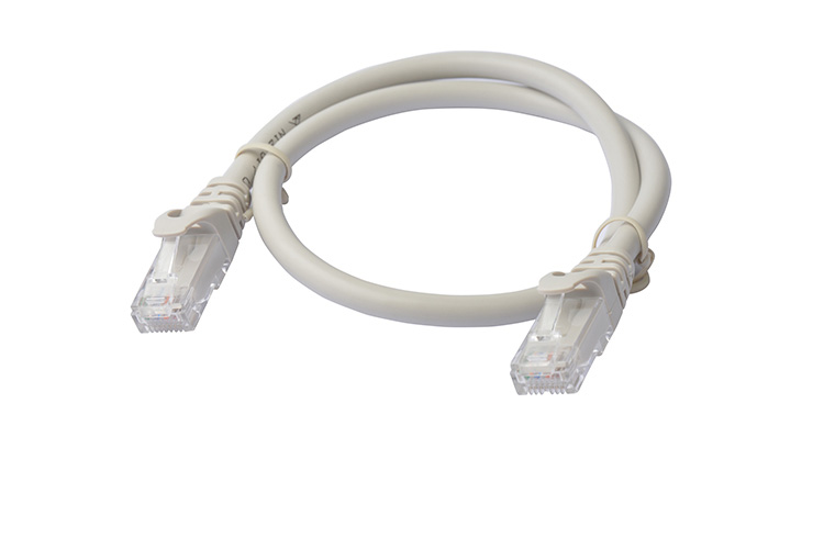 CAIXIANGYUAN 8WARE Cat6a UTP Ethernet Cable 0.5m (50cm) Snagless Grey - Image 1