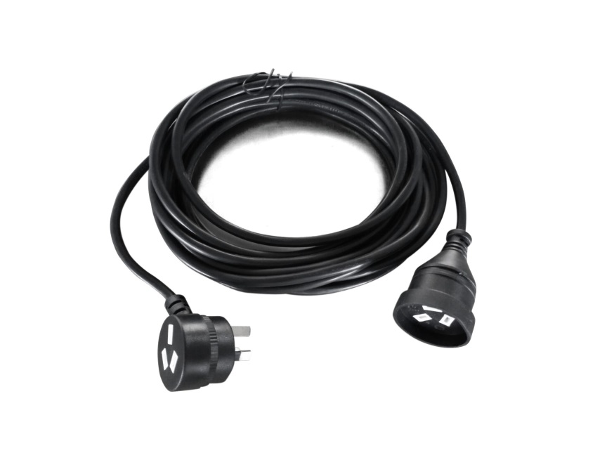 CREATOR: gd-jpeg v1.0 (using IJG JPEG v62), quality = 90 8WARE Power Cable Extension 2m 3-Pin AU Piggy Back - Image 1