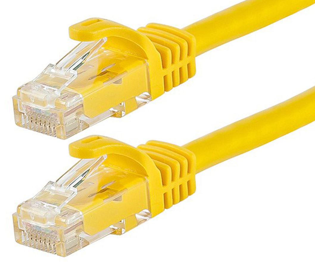 V177-L-CBAT-RJ45YELU6-05M_CBAT-RJ45YELU6-05M__66484_1 ASTROTEK CAT6 Cable 0.5m/50cm - Yellow Color Premium RJ45 Ethernet Network LAN UTP Patch Cord 26AWG - Image 1