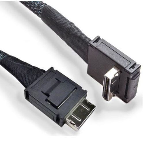 V177-L-CBI-AXXCBL470CVCR-intel-47cm-oculink-sas-internal-cable-kit-axxcbl470cvcr-intlaxxcbl470cvcrbn__81935-00 INTEL OCuLink Cable Kit AXXCBL470CVCR - SAS internal cable - 4i MiniLink SAS (SFF-8611) (M) straight to 4i MiniLink SAS (SFF-8611) 1 Per Pack NVME - Image 1