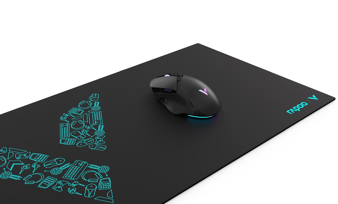 V177-L-MIRP-V1L-MIRP-V1L__97432-00 RAPOO V1L Mouse Pad - Extra Large Mouse Mat, Anti-Skid Bottom Design, Dirt-Resistant, Wear-Resistant, Scratch-Resistant, Suitable for Gamers/Gaming - Image 1