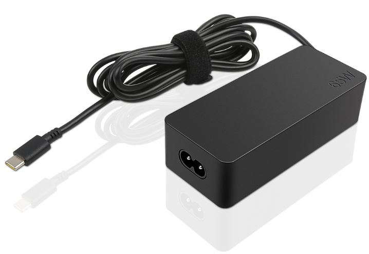 V177-L-NBL-4X20M26280-NBL-4X20M26280__91539-00 LENOVO ThinkPad 65W Standard AC Adapter USB Type-C for X1 Carbon X1 Yoga E480 E580 L380 L480 L580 T470s T480s T570 T580 ThinkPad 13 G2 Yoga 370 X270 - Image 1