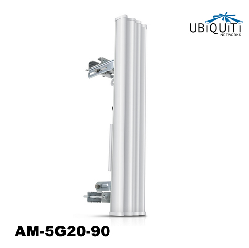 V177-L-NHU-AM-5G20-90-71234-00 UBIQUITI High Gain 4.9-5.9GHz AirMax Base Station Sectorized Antenna 20dBi, 90 deg - All mounting accessories and brackets included - Image 1