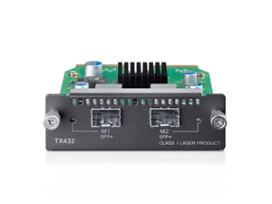 V177-L-TX432-TX432__12427-00 TP-LINK TX432 10-Gigabit 2-Port SFP + Module 2x10Gb SFP+ slots Applicable to multiple TP-LINK switch models/SFP+ transceivers/SFP+ cables (LS) - Image 1