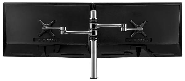 V177-MA-13AFS-AT-DC_L_13AFS-AT-DC__96809_1 Atdec Dual display monitor arm AFS-AT-DC 1 x AF-AT-P 525mm long pole with 422mm articulated arm + 1 x AF-AA-P Accessory monitor arm for AF-AT - Image 1