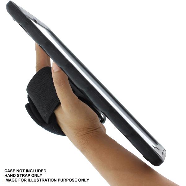 V177-MA-15GD-HSDT_L_15GD-HSDT__41396_1 Gumdrop Tablet Hand Strap - Designed to attached to the rear of tablets, iPads & select cases using a double click velcro ring with 3M adhesive back - Image 1