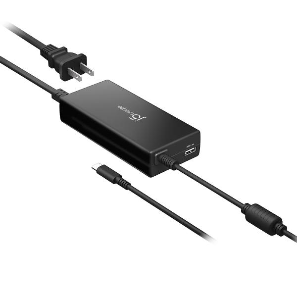 V177-MA-28UD-JUP2290_L_28UD-JUP2290__75785_1 J5Create JUP2290 100W PD USB-C Super Charger Notebook power supply - USB-C Notebook power supply or charge Smartphones, Tablets - Image 1