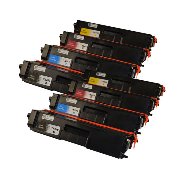 V177-SET8BR349-SET8BR349__21991-00 TN-349 Series Premium Generic Toner Set X 2 - Image 1