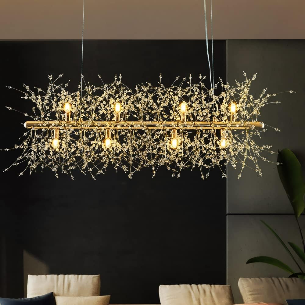 V178-20821-139786-00 Modern Crystal Chandelier Firework, 12 Lights - Image 1