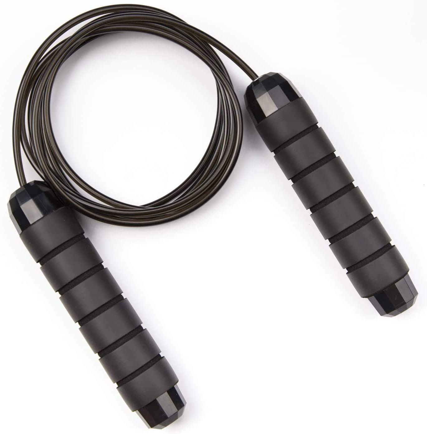 V178-84886-84886_1_qk8kyb4Zci-00_1 LT Skipping Rope Tangle-Free with Ball Bearings Rapid Speed Jump Rope Cable Ideal for Fitness Gym (Red) - Image 1