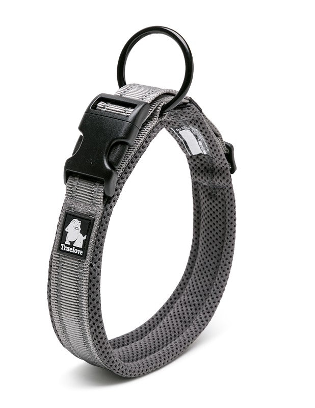 V188-ZAP-TLC5011-49-GREY-XS-B09P4BCVDW.MAIN_720x932-00 Heavy Duty Reflective Collar Grey 2XS - Image 1