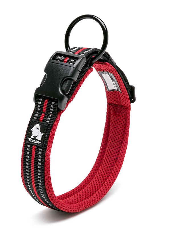 V188-ZAP-TLC5011-84-RED-M-B09P4B4CR6.MAIN_720x947-00 Heavy Duty Reflective Collar Red M - Image 1