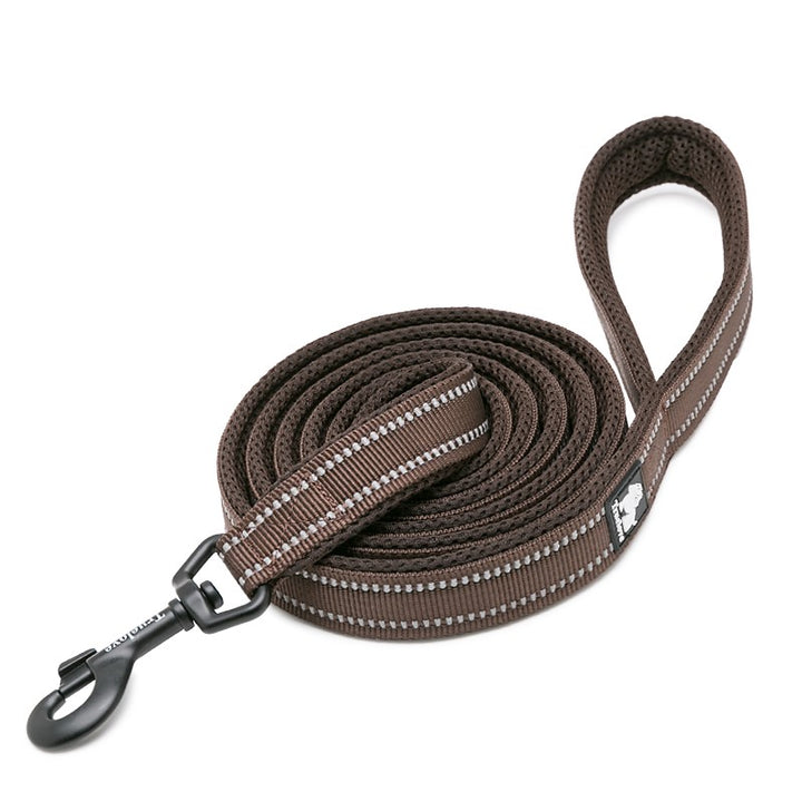 V188-ZAP-TLL2111-BROWN-M-B09P4B55DB.MAIN_720x720-00 Reflective Pet Leash 2 meters Brown M - Image 1