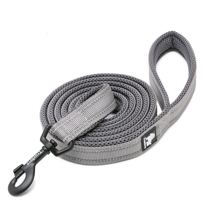V188-ZAP-TLL2111-GREY-M-B09P4CHWMX.MAIN_720x720-00 Reflective Pet Leash 2 meters Grey M - Image 1