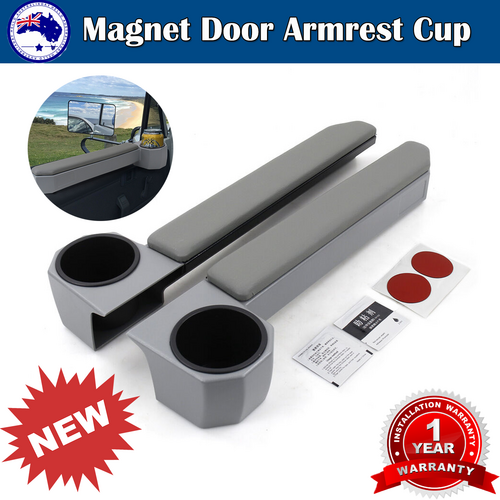 V201-CARFBXG-366-G-154823-00 New Armrest Cup Holder Magnet Door For Land Cruiser 70 76 79 Series Hj75 Hzj75 - Image 1