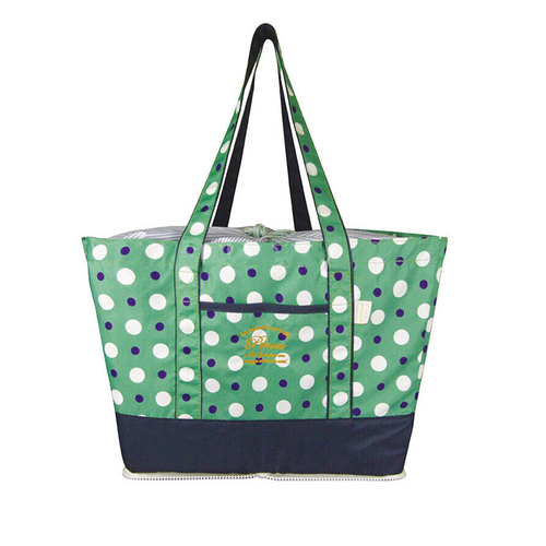 V201-W12583200-191428-00 Large Supermarket Shopping Bag Eco Grocery Shoulder Bag Tote Foldable Reusable - Image 1