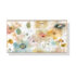 Wall Art 40cmx80cm Floral Watercolor Style Wood Frame Canvas