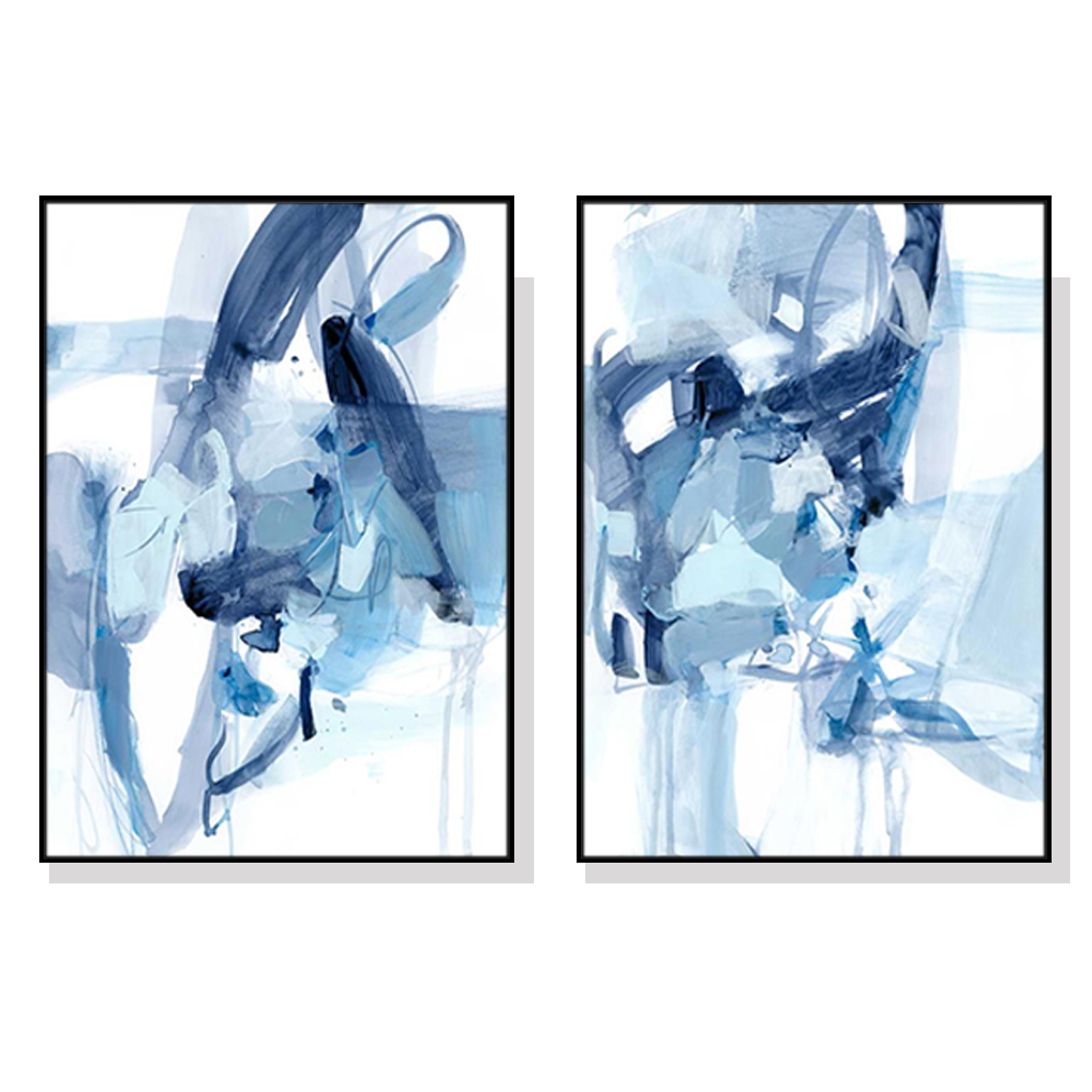 V207-1377-65120-00 Wall Art 50cmx70cm Saturday Night 2 Sets Black Frame Canvas - Image 1
