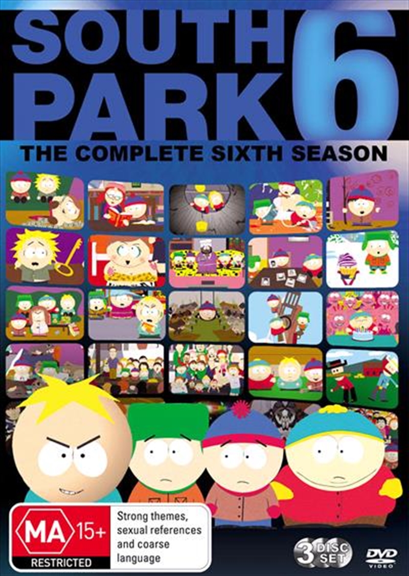 V210-2196640-75880-00 South Park - Complete Season 06 DVD - Image 1