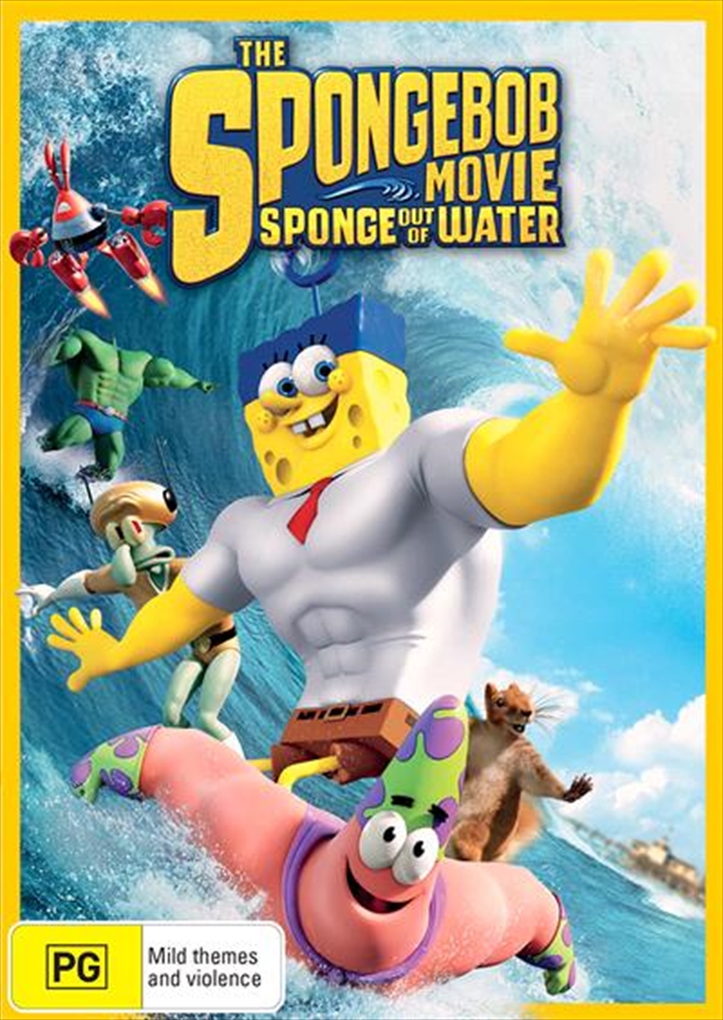 V210-2296314-75703-00 Spongebob Movie - Sponge Out Of Water, The DVD - Image 1