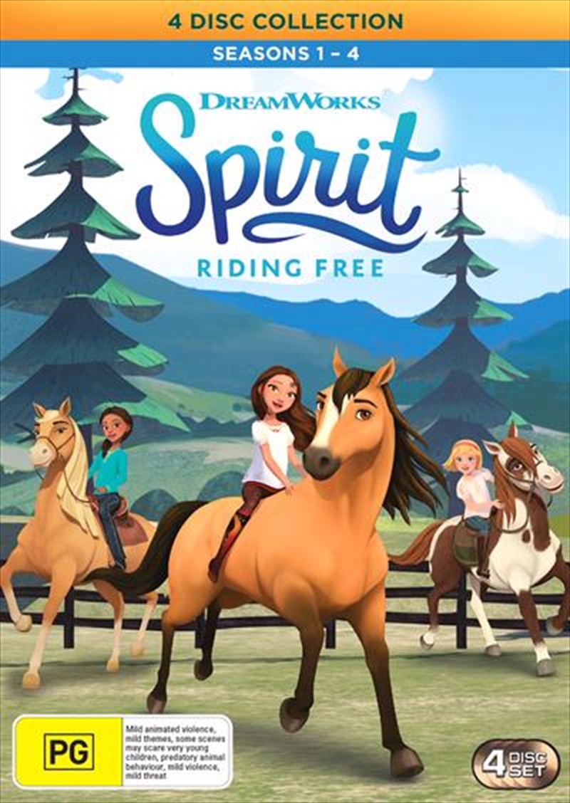 V210-2387834-75552-00 Spirit - Riding Free - Season 1-4 | Boxset DVD - Image 1