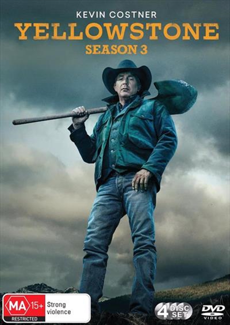 V210-2540518-75927-00 Yellowstone - Season 3 DVD - Image 1