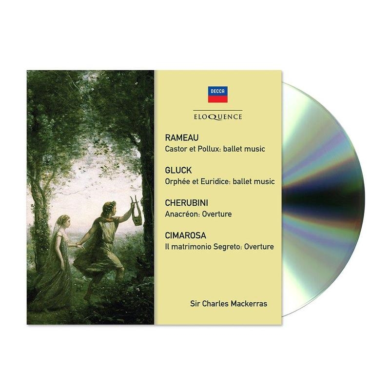 V210-2615866-202502241335-00 Gluck Rameau: Orchestral Suite - Mackerras, Charles Cd Album - Image 1