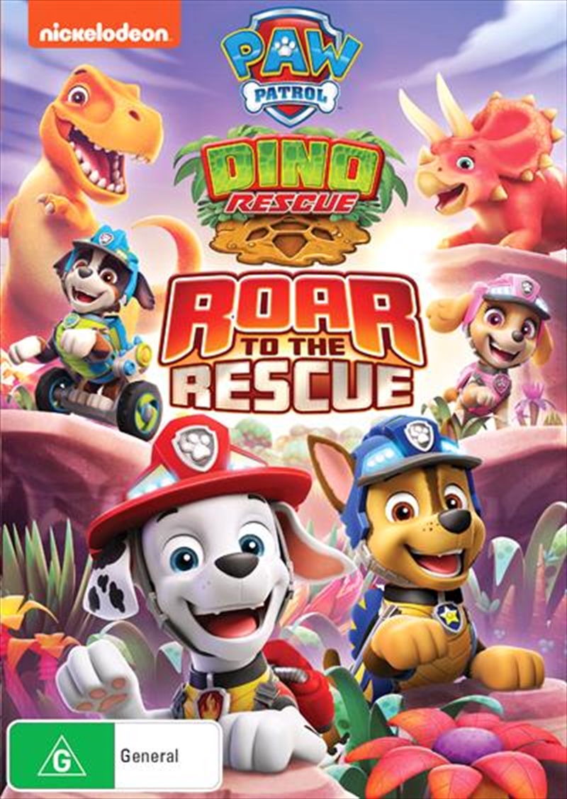 V210-2629572-75611-00 Paw Patrol - Dino Rescue - Roar To The Rescue DVD - Image 1
