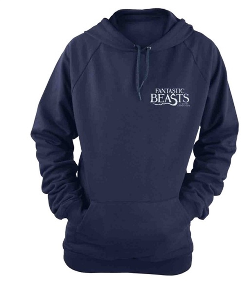 V210-2666122-69885-00 Fantastic Beasts Macusa Girls Hooded Pouch Sweat Womens Size 8 Hoodie - Image 1