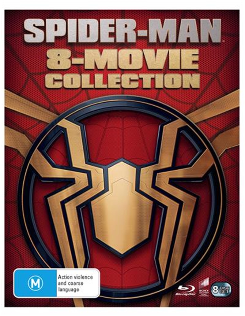 V210-2668927-76236-00 Spider-Man / Spider-Man 2 / Spider-Man 3 / The Amazing Spider-Man / The Amazing Spider-Man 2 / Spide Blu-ray - Image 1