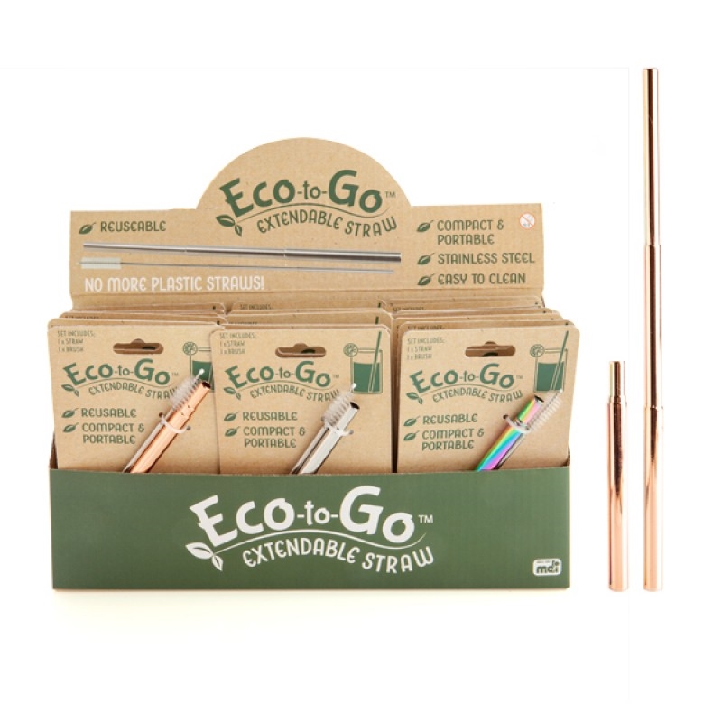 V210-2669997-89363-00 Extendable Steel Straw (SENT AT RANDOM) - Image 1