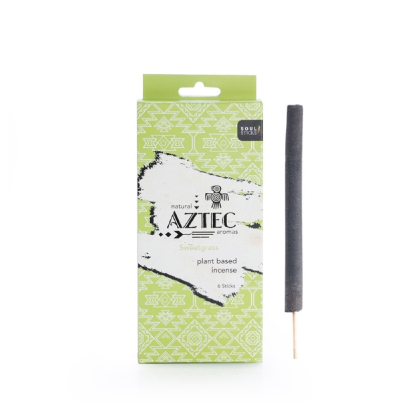 V210-2670845-SDC_2670845_2022-02-3-16-05-05-00 Soul Sticks Sweetgrass Aztec Incense - Image 1