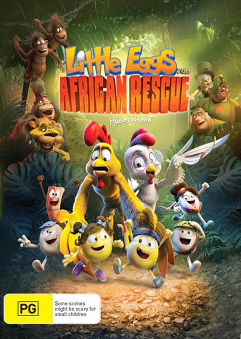 V210-2742396-80370-00 Little Eggs - An African Rescue DVD - Image 1