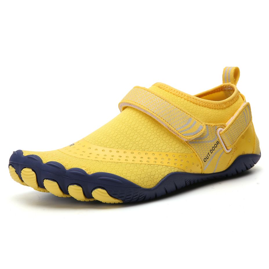 V213-01WS-A-G-YLW36_iEeeHeu_1 Women Water Shoes Barefoot Quick Dry Aqua Sports Shoes - YellowSize EU36 = US3.5 - Image 1