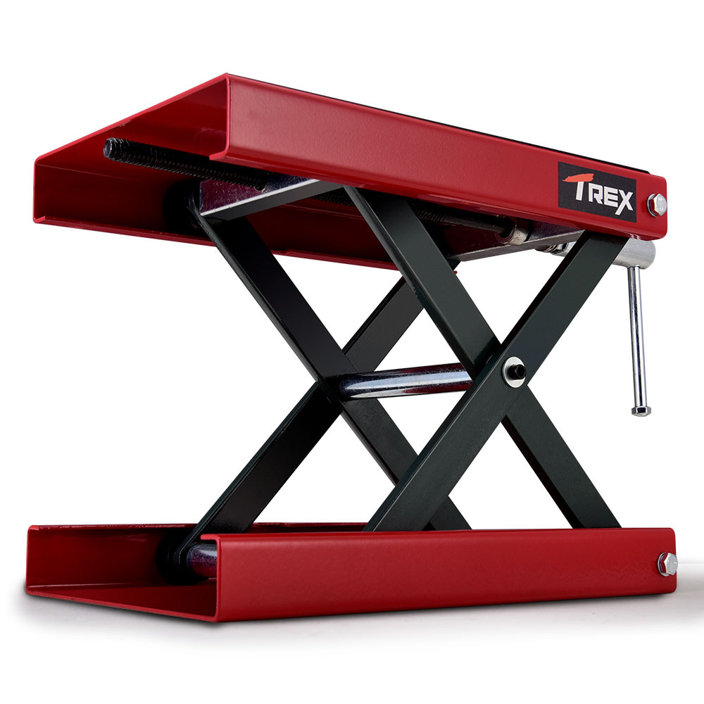 V219-ATOMLTTRXAA7M-73736-00 T-REX 500kg Motorcycle Scissor Jack Lift Stand for Motorbike Quad Bike - Image 1