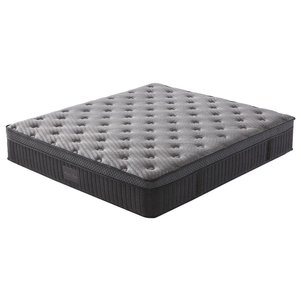 V219-BEDMATKSLX4A-202505281221-00 KINGSTON SLUMBER Premium Luxury 34cm Queen Mattress, Medium-Firm, Natural Latex Layer, Euro Top, 7-Zone Pocket Spring - Image 1