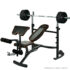 PROFLEX Weight Bench Workout Gym Press Adjustable Home Lifting Fitness Incline
