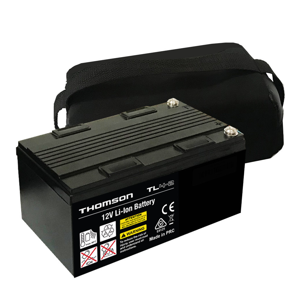 V219-GLFBTYTHOA2LX-225357-00 THOMSON 12V 24Ah Lithium Battery for Thomson Golf Buggy Trolley - Image 1