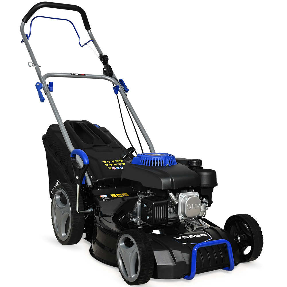 V219-MOWSPRPB18SA-225656-00 POWERBLADE 18" 150cc Self Propelled Lawn Mower, 7 Height, Steel Deck, 4-Stroke Petrol Lawnmower - VS550 - Image 1