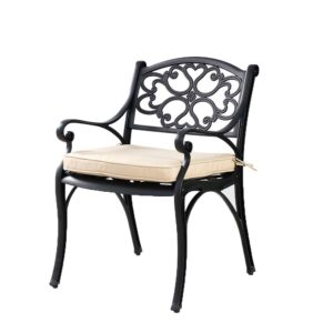 MARCO ALUMINIUM CHAIR(one pair) Black