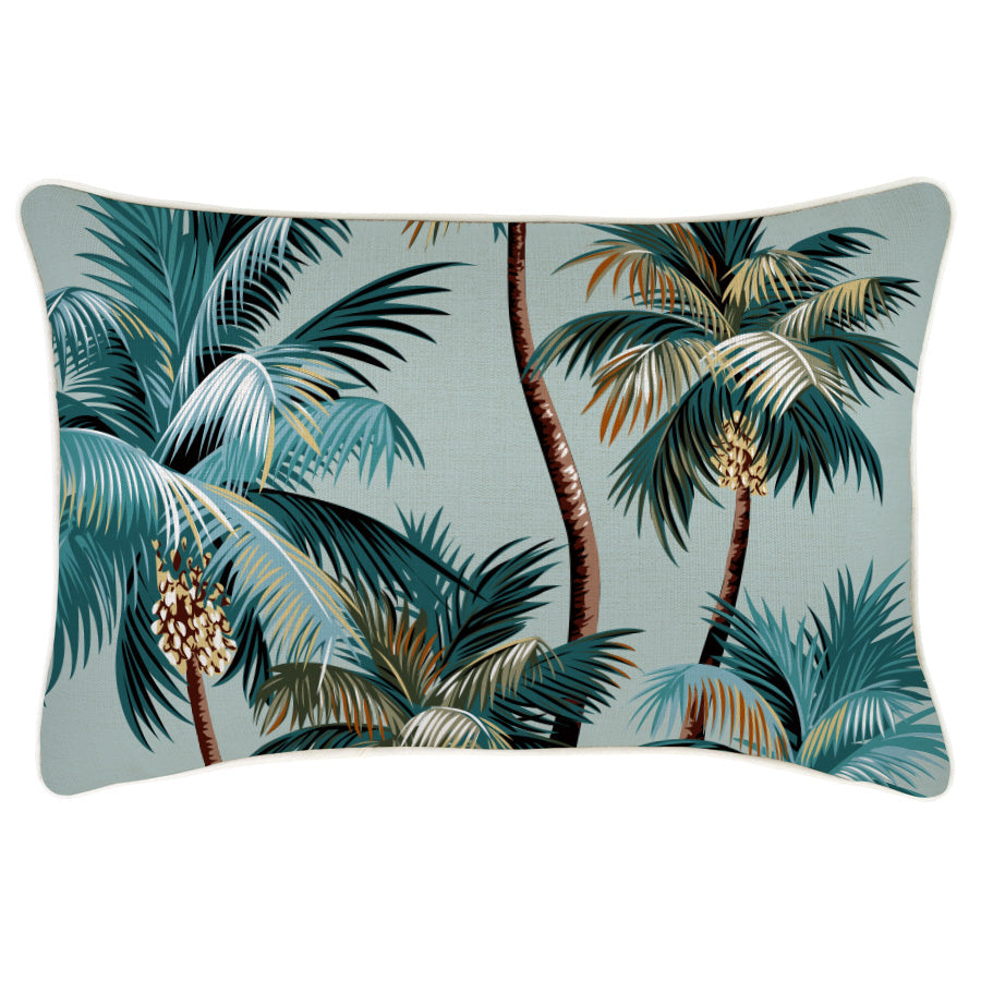 V236-EP12229001WP_EP12229001WP_Indoor-Outdoor-Cushion-Cover-Palm-Trees-Seafoam_9d35db98-bf92-4f84-b554-8ebbd5e68d91 Cushion Cover-With Piping-Palm Trees Seafoam-35cm x 50cm - Image 1