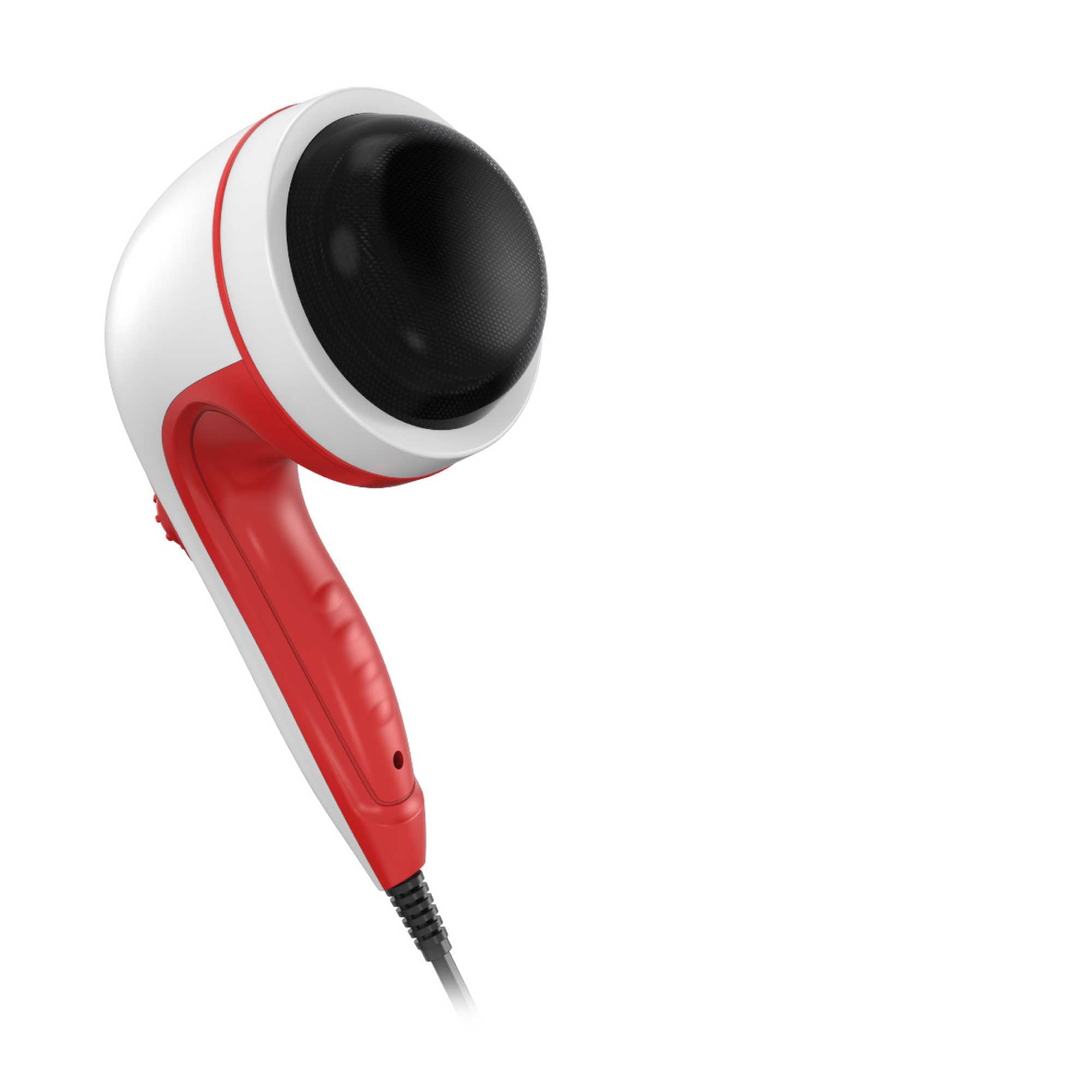 V238-SUPDZ-12572119433296-202505231135-00 Handheld Vibration Massager Red - 4 Interchangeable Heads Adjustable Speed - Image 1